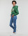 Clothing Women Sweaters Ellesse RAMO CROP HOODY Green