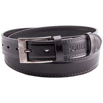 Clothes accessories Men Belts Solier SB09 Black