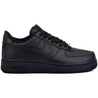 Shoes Men Low top trainers Nike Air Force 1 07 Black