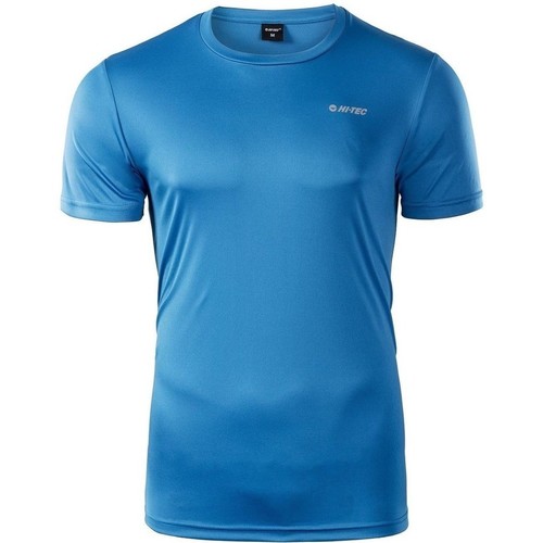 Clothing Men Short-sleeved t-shirts Hi-Tec Sibic Blue