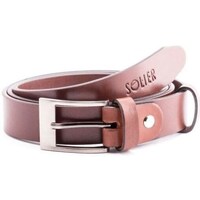 Clothes accessories Men Belts Solier SB10 Brown
