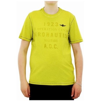 Clothing Men Short-sleeved t-shirts Aeronautica Militare TS1895J51357441 Yellow