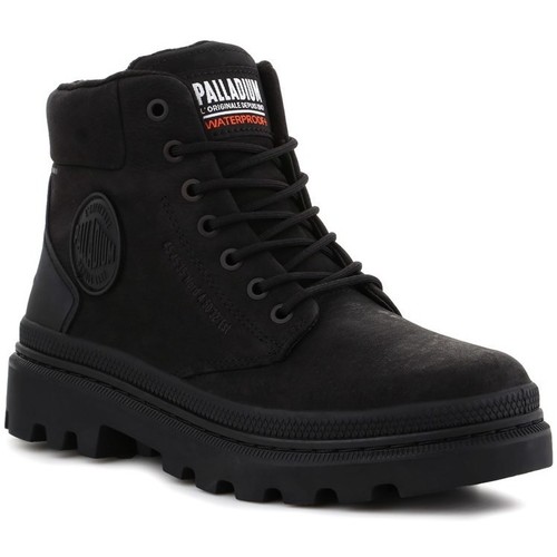 Shoes Hi top trainers Palladium Pallatrooper SC WP U Black