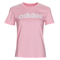 Clothing Women Short-sleeved t-shirts adidas Performance W LIN T Pink