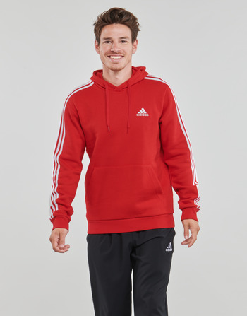 Clothing Sweaters adidas Performance M 3S FL HD Scarlet