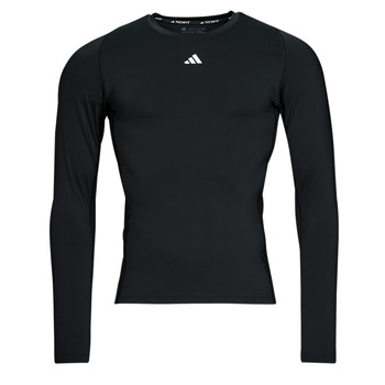 Clothing Men Long sleeved tee-shirts adidas Performance TF LS TEE Black