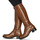 Shoes Women High boots NeroGiardini PIETRA Cognac