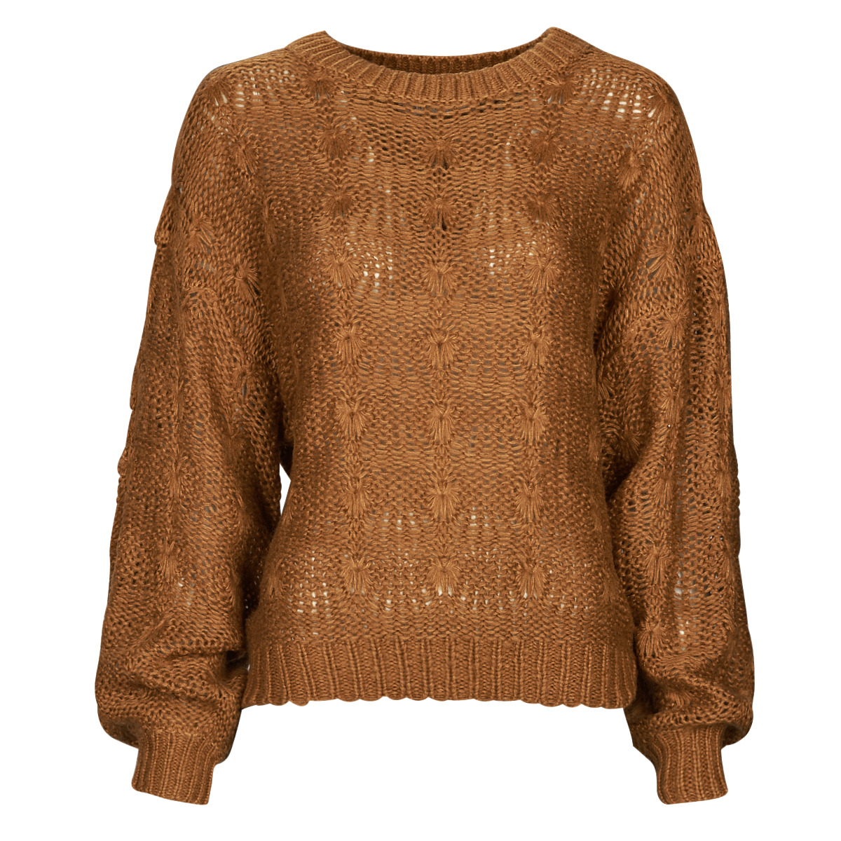 molly bracken  e1603ah  women's sweater in brown