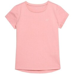 Clothing Girl Short-sleeved t-shirts 4F JTSD001 Pink