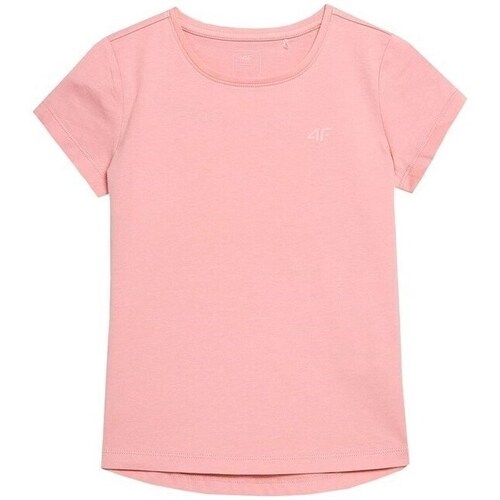 Clothing Girl Short-sleeved t-shirts 4F JTSD001 Pink