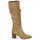 Shoes Women High boots Fericelli FANTASY Beige