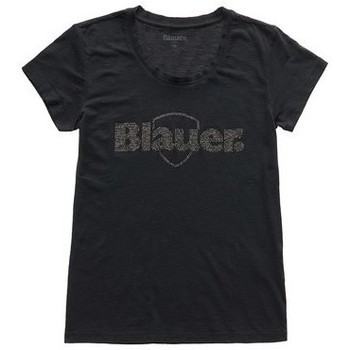 Clothing Women Short-sleeved t-shirts Blauer BLDH02260 Black