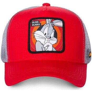 Clothes accessories Caps Capslab Looney Tunes Bugs Bunny Trucker Grey, Red