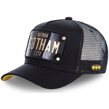 Clothes accessories Caps Capslab DC Batman Gotham City Trucker Black