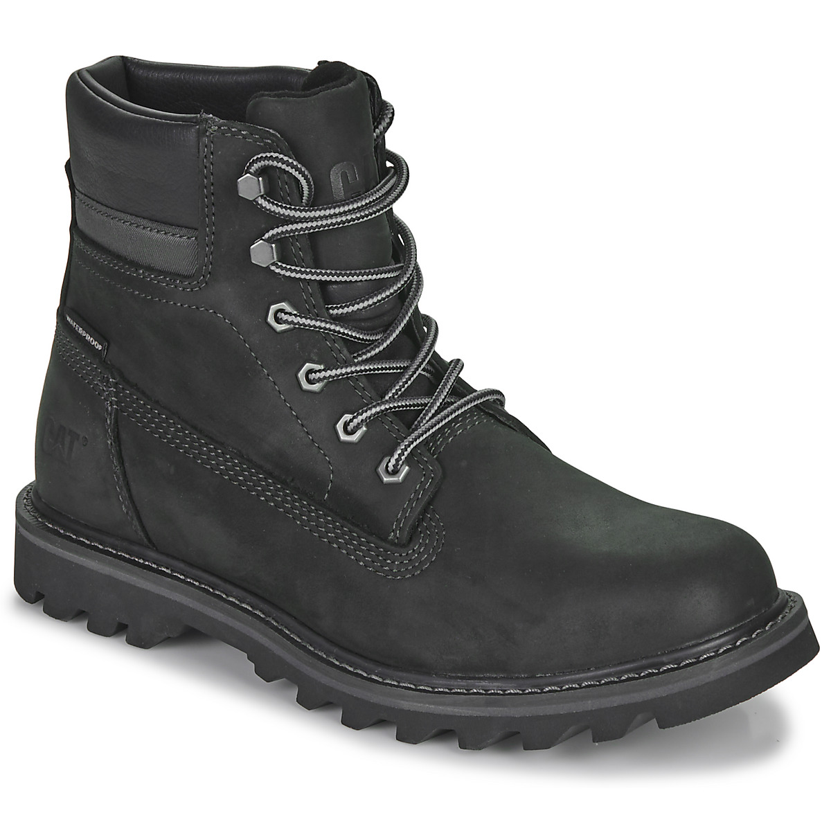 Caterpillar Deplete Wp Lace Up Boot Black