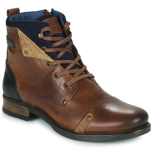 Shoes Men Mid boots Redskins YEDOS Cognac