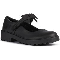 Shoes Girl Flat shoes Geox Casey Ballerina Girls School Shoes black