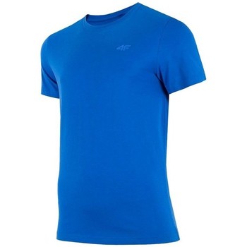 Clothing Men Short-sleeved t-shirts 4F TSM352 Blue