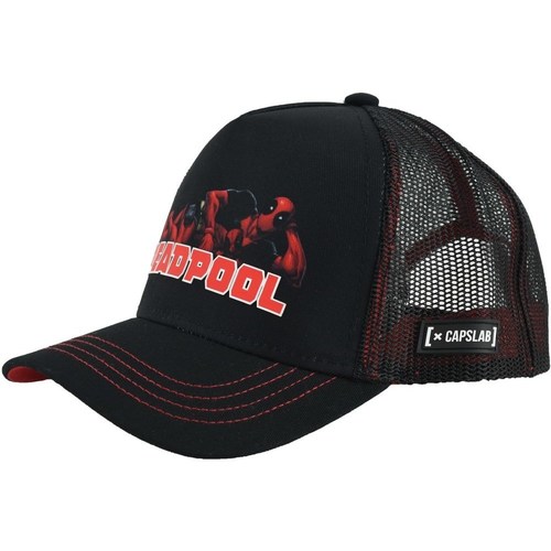 Clothes accessories Caps Capslab Marvel Deadpool Black