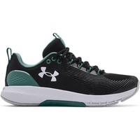 Shoes Men Low top trainers Under Armour Charged Commit TR 3 Black, Turquoise