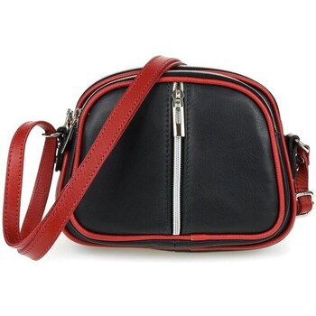 Bags Women Handbags Vera Pelle K5337548 Black, Red