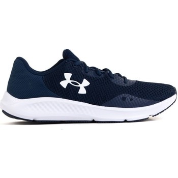 Shoes Men Low top trainers Under Armour Charged Pursuit 3 Navy blue
