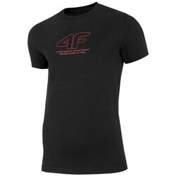 Clothing Men Short-sleeved t-shirts 4F TSM016 Black