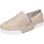 Shoes Women Loafers Café Noir BF393 OEM908 Gold