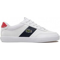 Shoes Men Low top trainers Lacoste Court Master White