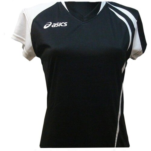Clothing Women Short-sleeved t-shirts Asics Siatarska Black, White