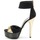 Shoes Women Sandals Lipsy KEISHA  black / Gold
