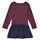 Clothing Girl Short Dresses Petit Bateau CONSTANTIN Marine / Red