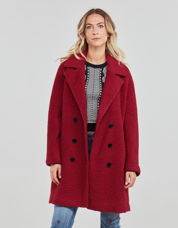 Clothing Women Coats Desigual LONDON Red