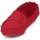 Shoes Women Loafers Mocks CANVAS SADDLE Havana / Red