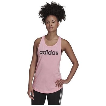 Clothing Women Short-sleeved t-shirts adidas Originals W Lin T Pink