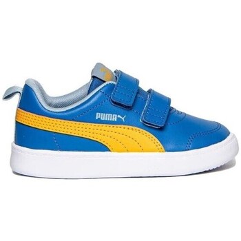 Shoes Children Low top trainers Puma Courtflex V2 V Inf Blue