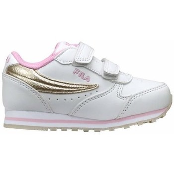 Shoes Children Low top trainers Fila Orbit Velcro Inf White