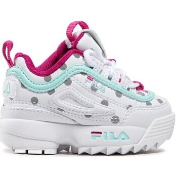 Shoes Children Low top trainers Fila Disruptor F Inf White