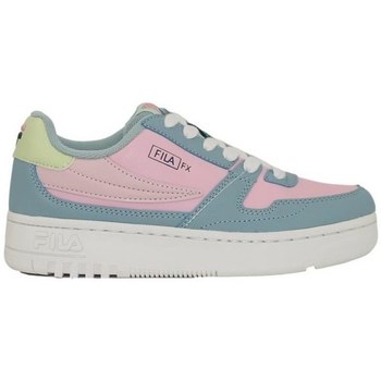 Shoes Children Low top trainers Fila FX Ventuno Blue, Pink