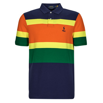 Clothing Men Short-sleeved polo shirts Polo Ralph Lauren SSKCCLSM5-SHORT SLEEVE-POLO SHIRT Multicolour