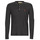 Clothing Men Long sleeved tee-shirts Polo Ralph Lauren T-SHIRT AJUSTE COL TUNISIEN EN COTON Black / Red
