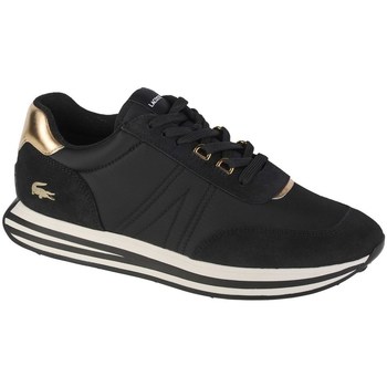 Shoes Men Low top trainers Lacoste Lspin Black
