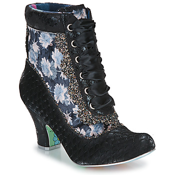 Shoes Women Mid boots Irregular Choice HELLO THERE Black
