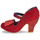 Shoes Women Heels Irregular Choice FANCY THAT Red