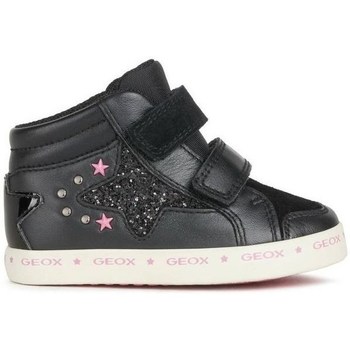 Shoes Children Low top trainers Geox Kilwi Black