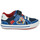 Shoes Boy Low top trainers Geox J ALONISSO BOY Blue / Red