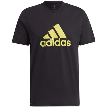 Clothing Men Short-sleeved t-shirts adidas Originals Messi Bos Tee Black