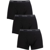 Underwear Men Boxer shorts Calvin Klein Jeans 3 Pack Classic Fit Trunks black