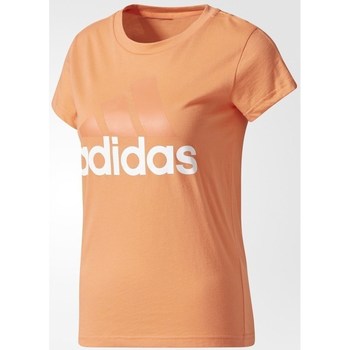 Clothing Women Short-sleeved t-shirts adidas Originals Essentials Liner Teea Orange