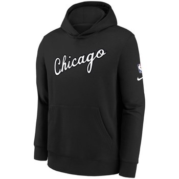 Clothing Men Sweaters Nike Nba Chicago Bulls Black